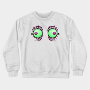 Crazy Eyes Crewneck Sweatshirt